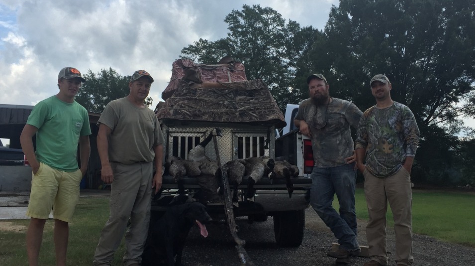 Toneycreekplantation  Goose Season 2016